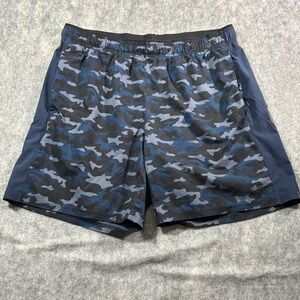 Skora Mens Multicolor Camouflage 6‎ in Inseam Shorts Size LG